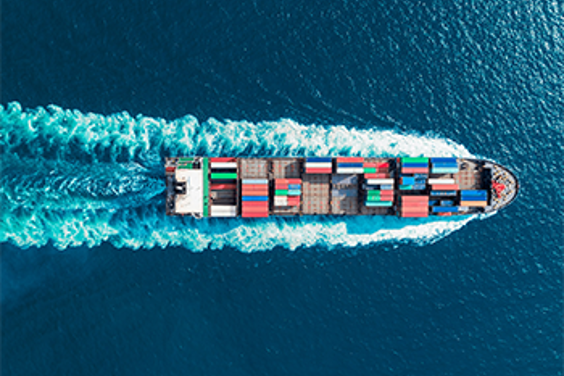 container ship