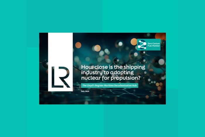 How close is the shipping industry to adopting nuclear for propulsion